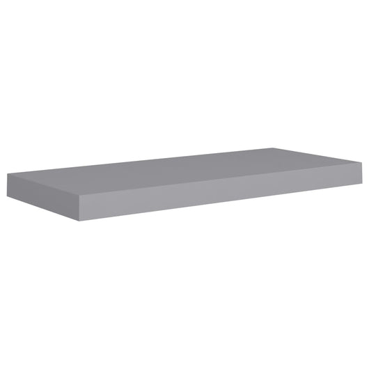 Scaffale a Parete Grigio 60x23,5x3,8 cm in MDF cod mxl 33544