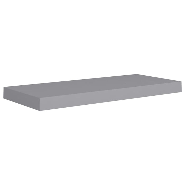 Scaffale a Parete Grigio 60x23,5x3,8 cm in MDF cod mxl 33544