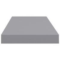 Scaffale a Parete Grigio 60x23,5x3,8 cm in MDF cod mxl 33544