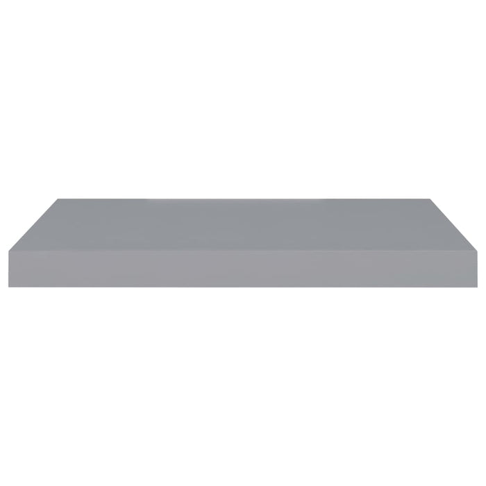 Scaffali a Parete 4 pz Grigi 60x23,5x3,8 cm in MDF 323855