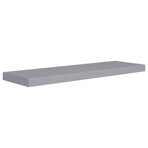 Scaffale a Parete Grigio 80x23,5x3,8 cm in MDF cod mxl 33311