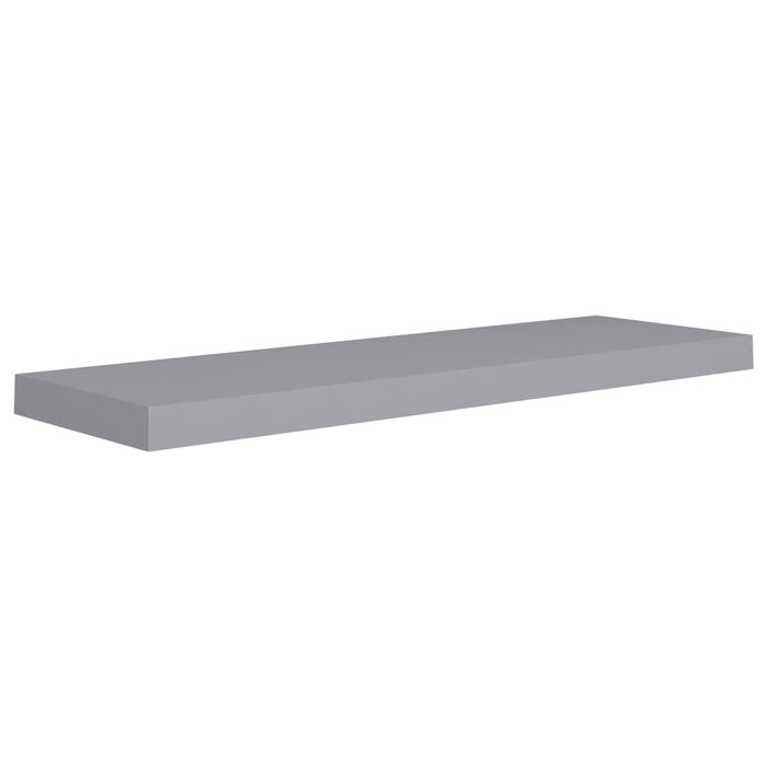 Scaffale a Parete Grigio 80x23,5x3,8 cm in MDF cod mxl 33311