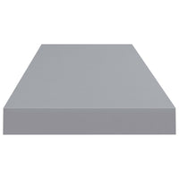 Scaffale a Parete Grigio 80x23,5x3,8 cm in MDF cod mxl 33311