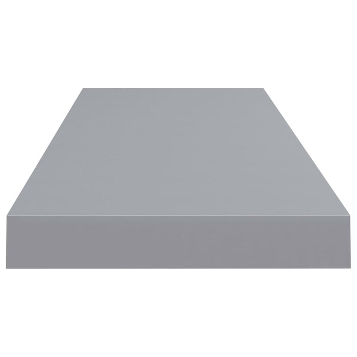 Scaffale a Parete Grigio 80x23,5x3,8 cm in MDF cod mxl 33311