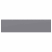 Scaffale a Parete Grigio 90x23,5x3,8 cm in MDF 323859