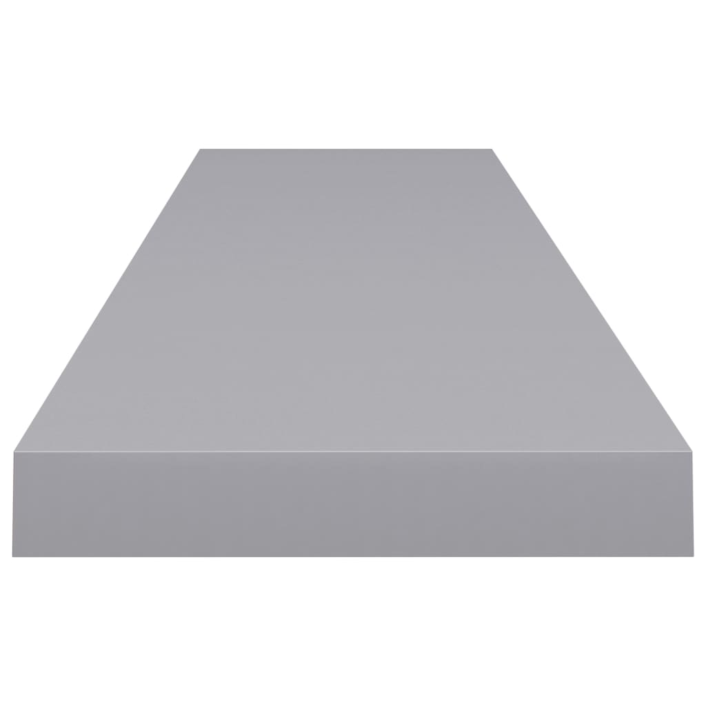 Scaffale a Parete Grigio 120x23,5x3,8 cm in MDF cod mxl 53678