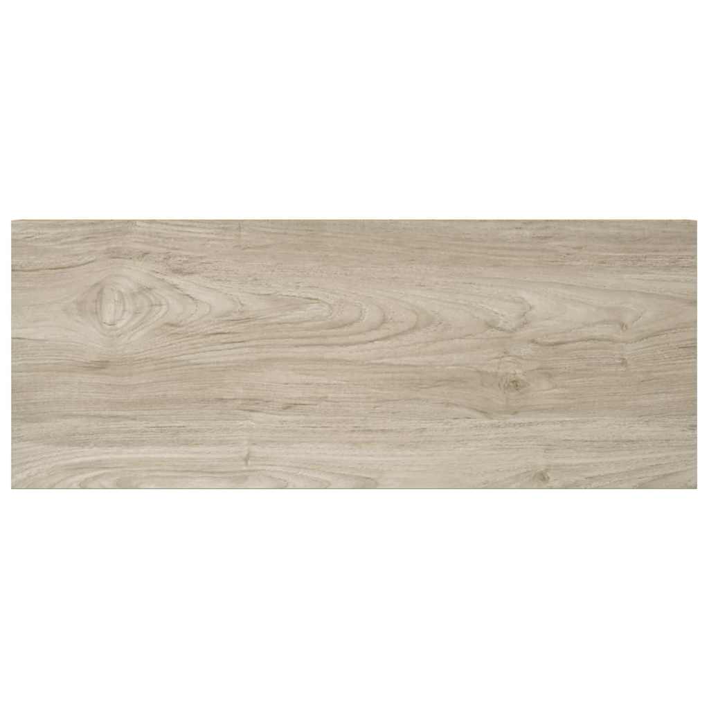 Scaffale a Parete Rovere 60x23,5x3,8 cm in MDF 323874