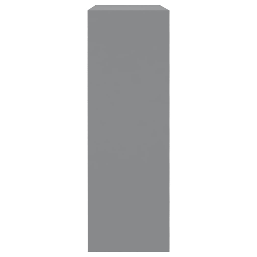 Mensole a Cubo da Parete 3 pz Grigie in MDF cod mxl 33744