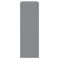 Mensole a Cubo da Parete 3 pz Grigie in MDF cod mxl 33744