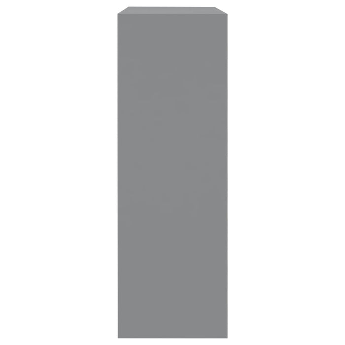 Mensole a Cubo da Parete 3 pz Grigie in MDF cod mxl 33744