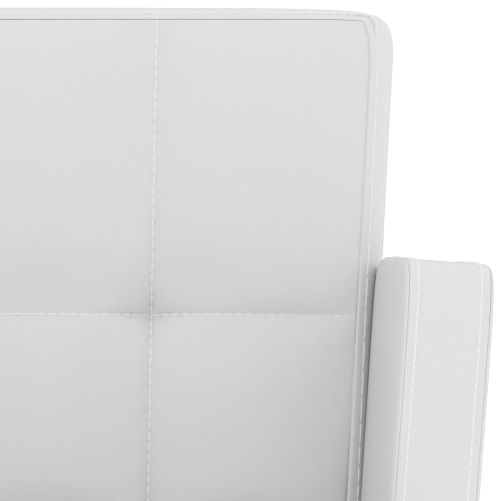 Sgabelli da Bar 2 pz Bianchi in Similpelle cod mxl 55656