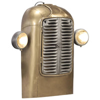 Lampada da Parete Design Trattore in Ferro 323719