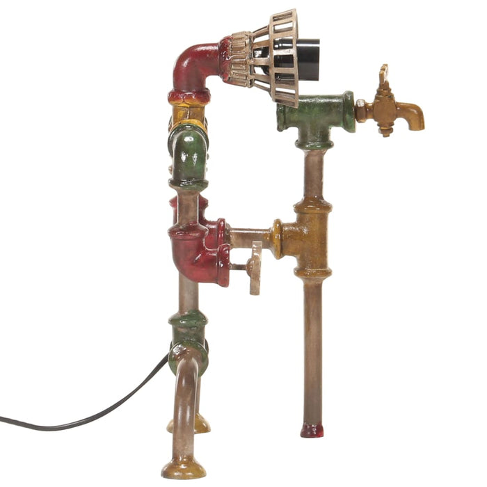 Lampada Pavimento Stile Industriale Design Tubature in Ferro 323720