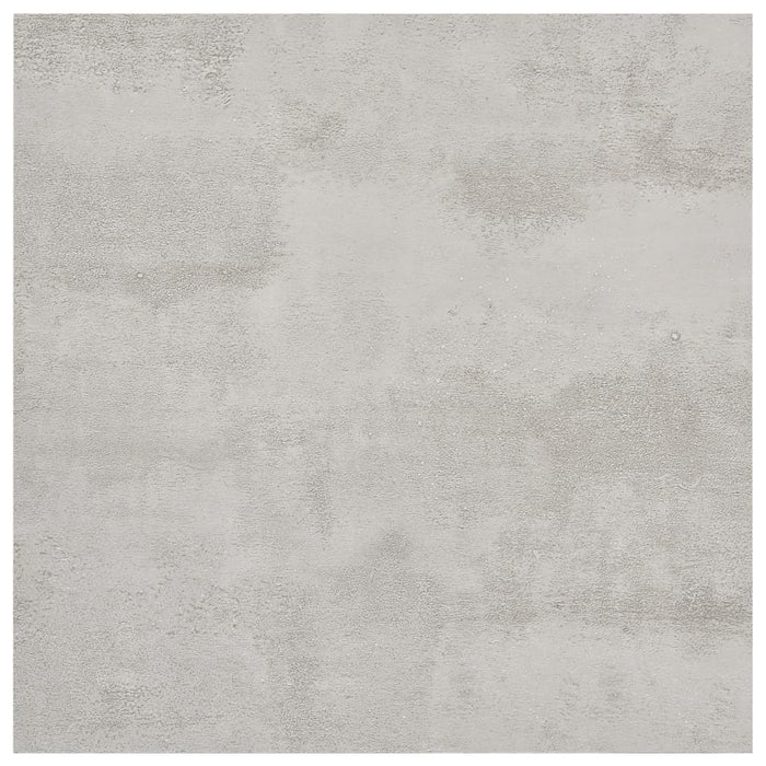 Listoni Pavimenti Autoadesivi 55 pz in PVC 5,11mÂ² Grigio Chiaro cod mxl 52909