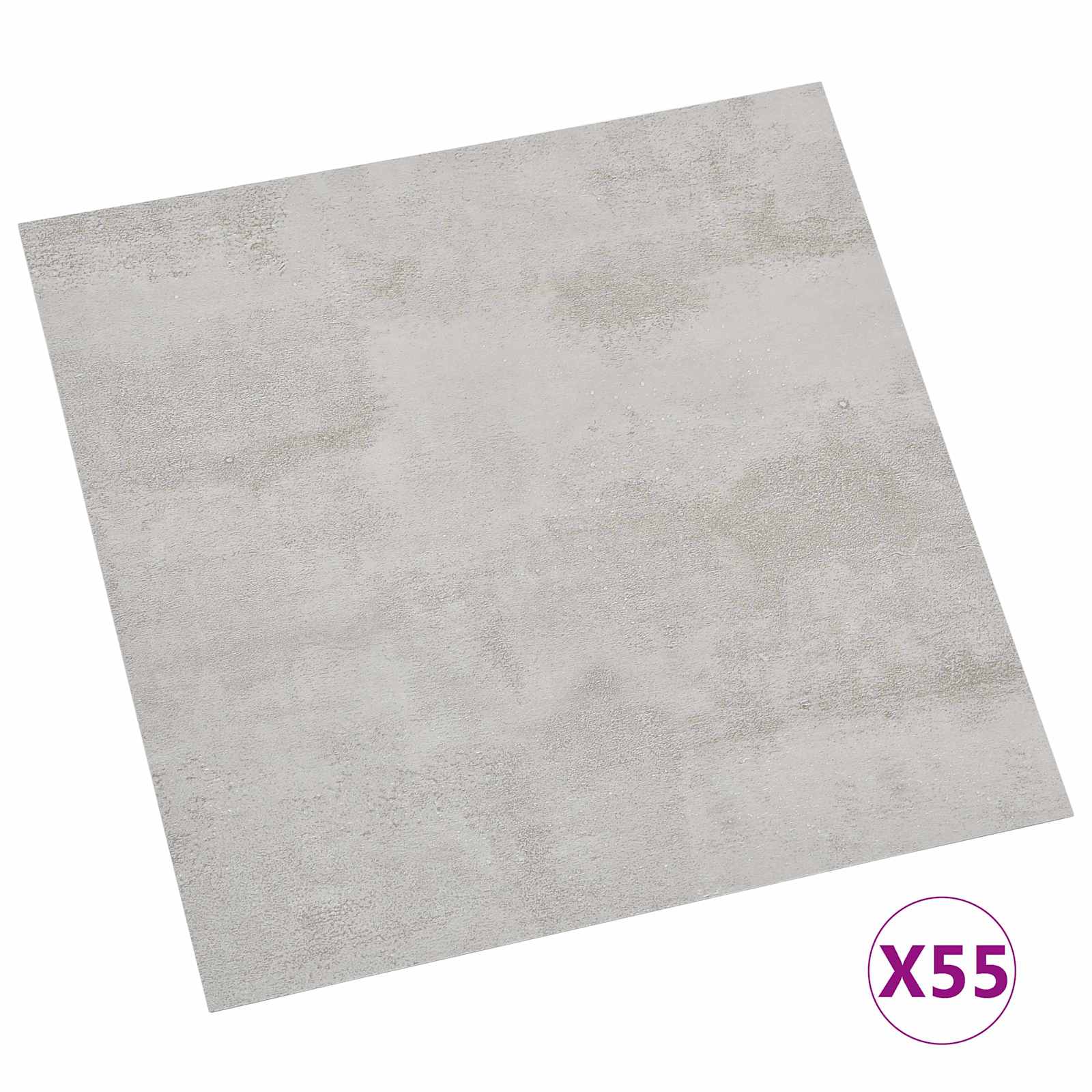 Tavole per Pavimenti 55 pcs Grigio chiaro 5,11 m² PVC 42046324