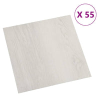 Listoni per Pavimenti Autoadesivi 55 pz in PVC 5,11 mÂ² Beige cod mxl 42964