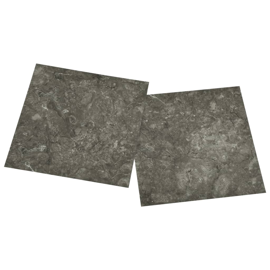 Listoni per Pavimenti Autoadesivi 55 pz in PVC 5,11 mÂ² Grigi cod mxl 63180