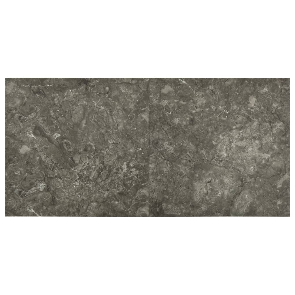 Listoni per Pavimenti Autoadesivi 55 pz in PVC 5,11 mÂ² Grigi cod mxl 63180