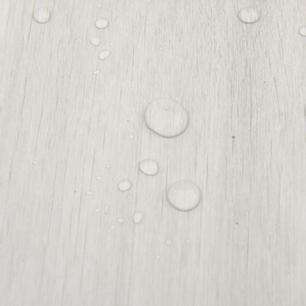 Listoni per Pavimenti Autoadesivi 55 pz in PVC 5,11 mÂ² Crema cod mxl 45409