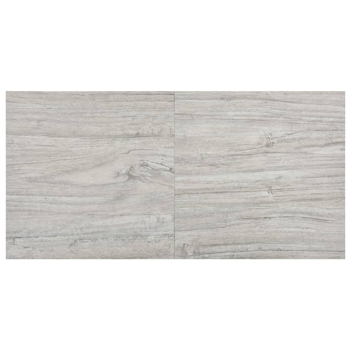 Listoni Pavimenti Autoadesivi 55 pz in PVC 5,11m² Grigio Chiaro 324661