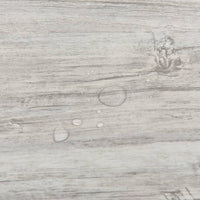 Listoni Pavimenti Autoadesivi 55 pz in PVC 5,11mÂ² Grigio Chiaro cod mxl 46114