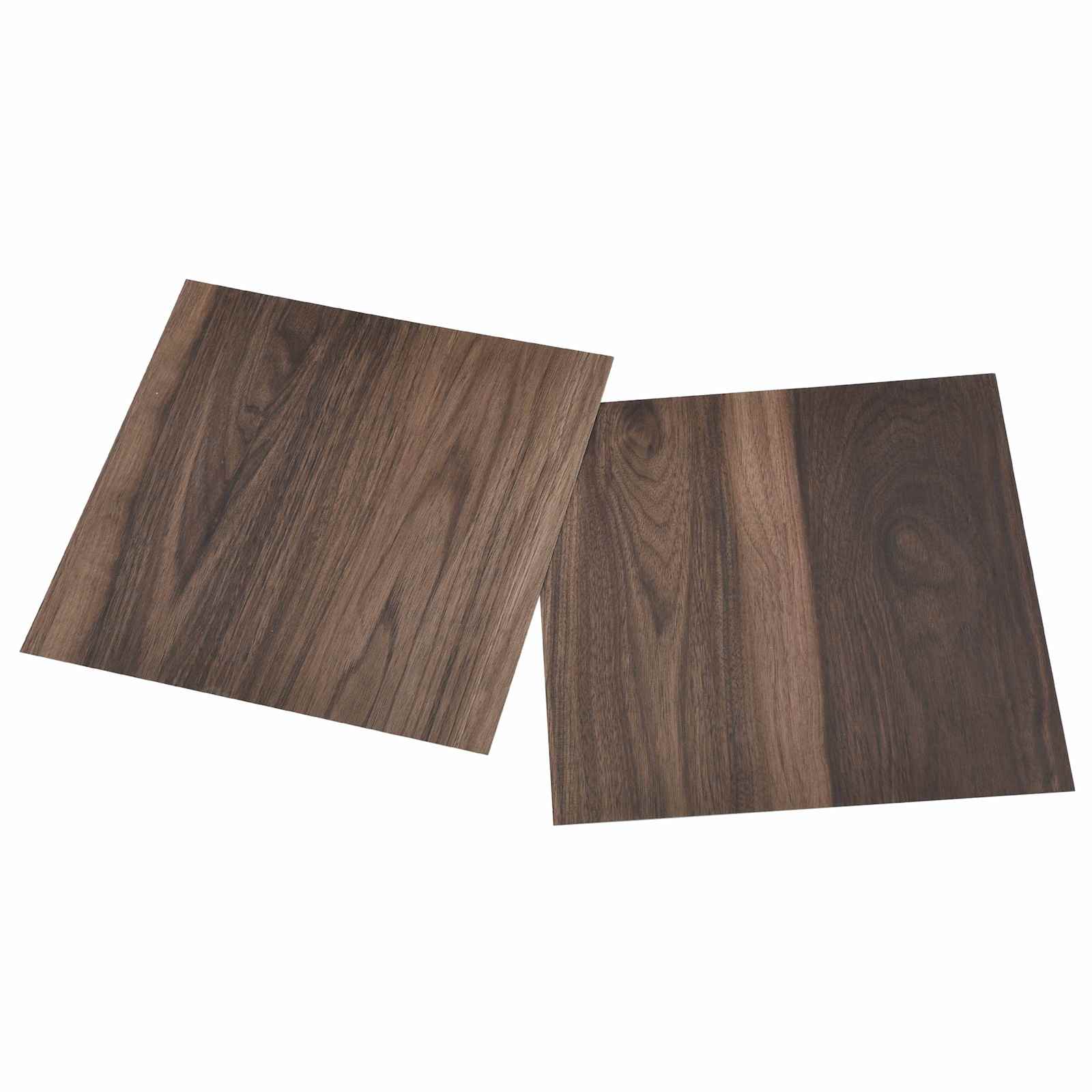 Tavole di Pavimento 55 pcs Marrone Scuro 5,11 m² PVC 42046336