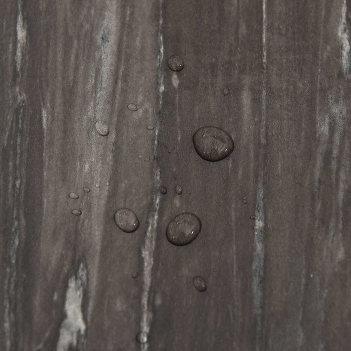 Listoni Pavimenti Autoadesivi 55 pz in PVC 5,11 mÂ² Grigio Scuro cod mxl 40193