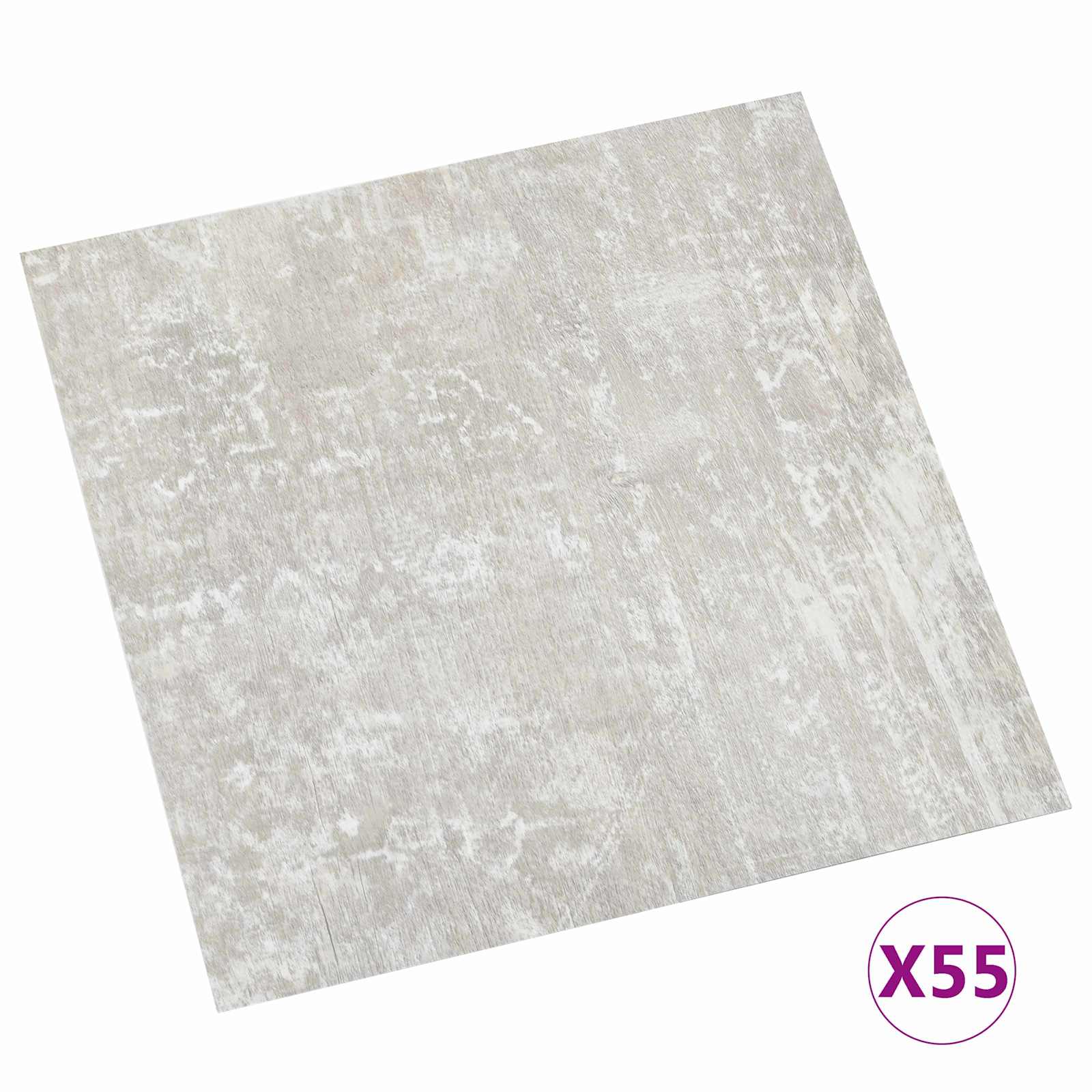 Tavole per Pavimenti 55 pcs Grigio chiaro 5,11 m² PVC 42046346