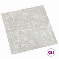 Tavole per Pavimenti 55 pcs Grigio chiaro 5,11 m² PVC 42046346