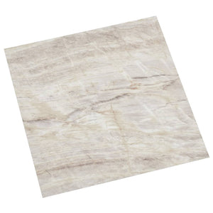 Listoni per Pavimenti Autoadesivi 55 pz in PVC 5,11 mÂ² Beige cod mxl 45262
