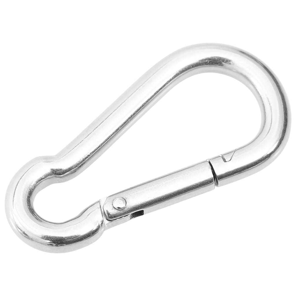 Set Accessori per Vela Parasole 9 pz in Acciaio Inossidabile 310242