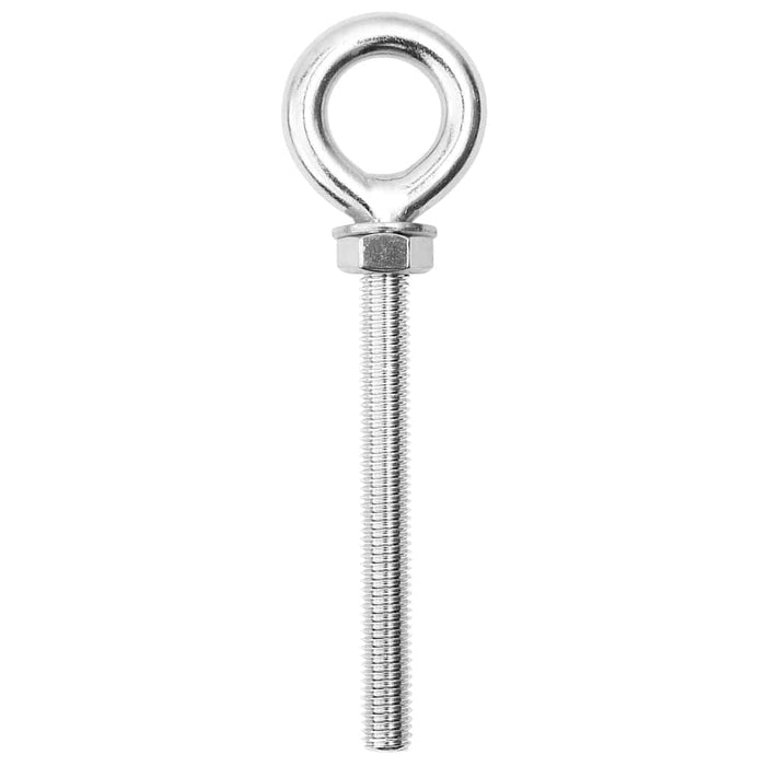 Set Accessori per Vela Parasole 9 pz in Acciaio Inossidabile 310248