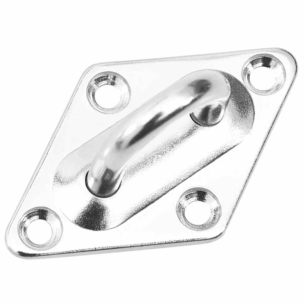 Set Accessori per Vela Parasole 9 pz in Acciaio Inossidabile 310248