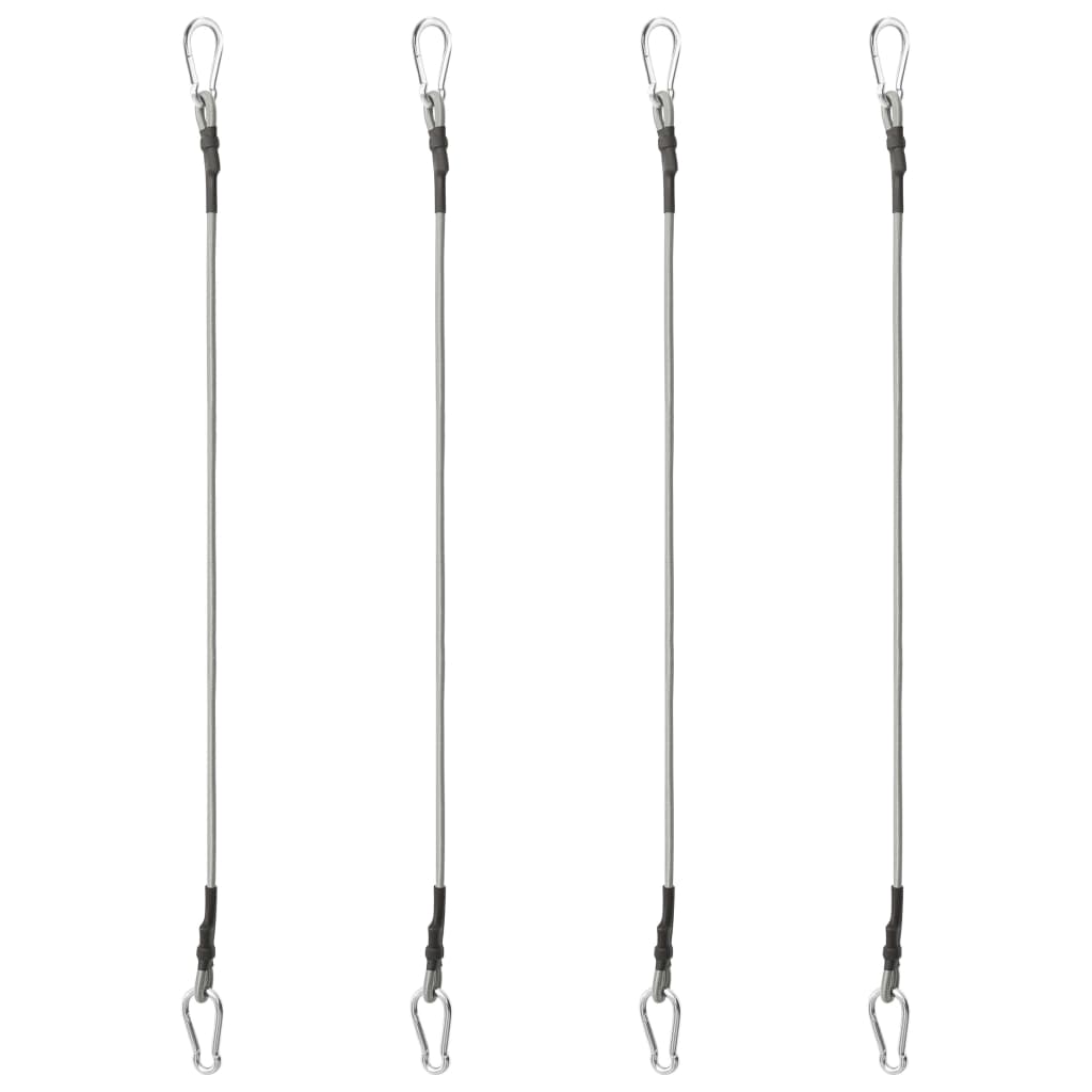 Corde con Moschettone 4 pz Gomma cod mxl 70269