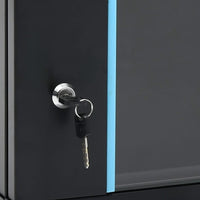 Armadietto di Rete a Parete 6U da 19" IP20 600x450x375 mm 30165