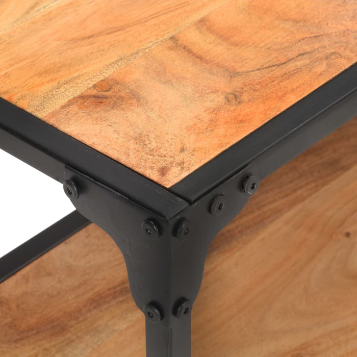 Mobile Porta TV 150x30x40 cm Legno Massello di Acacia 320932