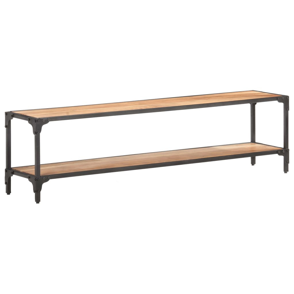 Mobile Porta TV 150x30x40 cm Legno Massello di Acacia 320932