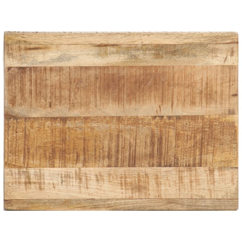 Tavolino 40x30x50 cm in Legno Massello di Mango Grezzo 320938