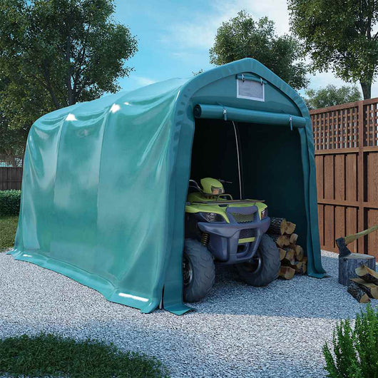 Tenda Garage in PVC 2,4x3,6 m Verde 3056432