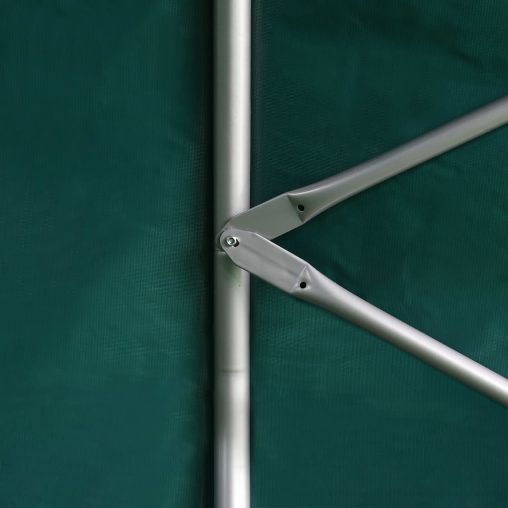 Tenda per Bestiame in PVC 3,7x3,7 m Verde 3056433