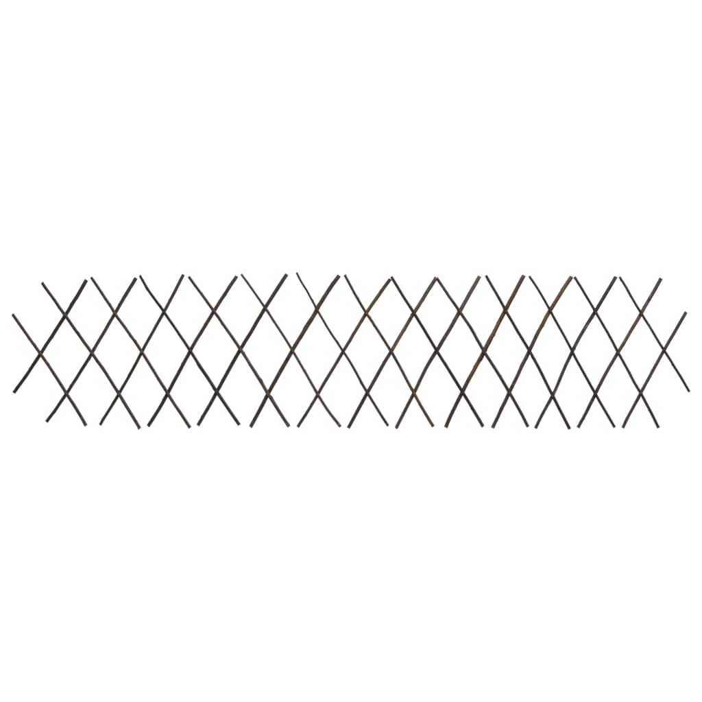 Recinzione a Traliccio in Salice 5 pz 180x30 cm cod mxl 19840