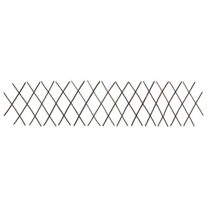 Recinzione a Traliccio in Salice 5 pz 180x30 cm cod mxl 19840