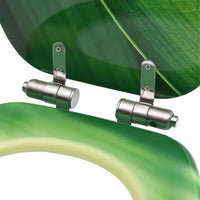 Tavolette WC Chiusura Ammortizzata 2pz MDF Verde Goccia d'Acqua cod mxl 41710