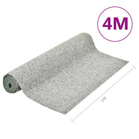 Erba Artificiale con Tacchetti 4x1 m Grigia 147627