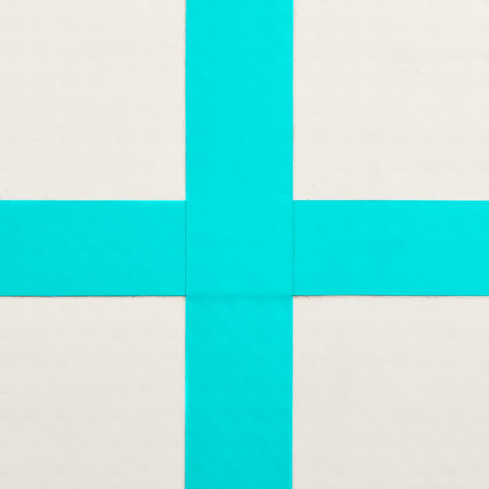 Tappetino Ginnastica Gonfiabile e Pompa 300x100x15 cm PVC Verde cod mxl 67730