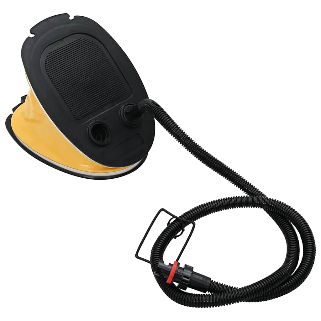 Tappetino Ginnastica Gonfiabile con Pompa 100x100x10cm PVC Rosa 92703