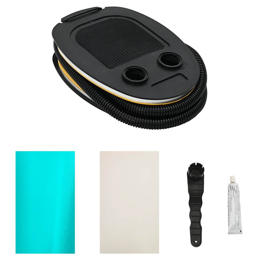 Rullo da Ginnastica Gonfiabile con Pompa 100x60 cm in PVC Verde 92713