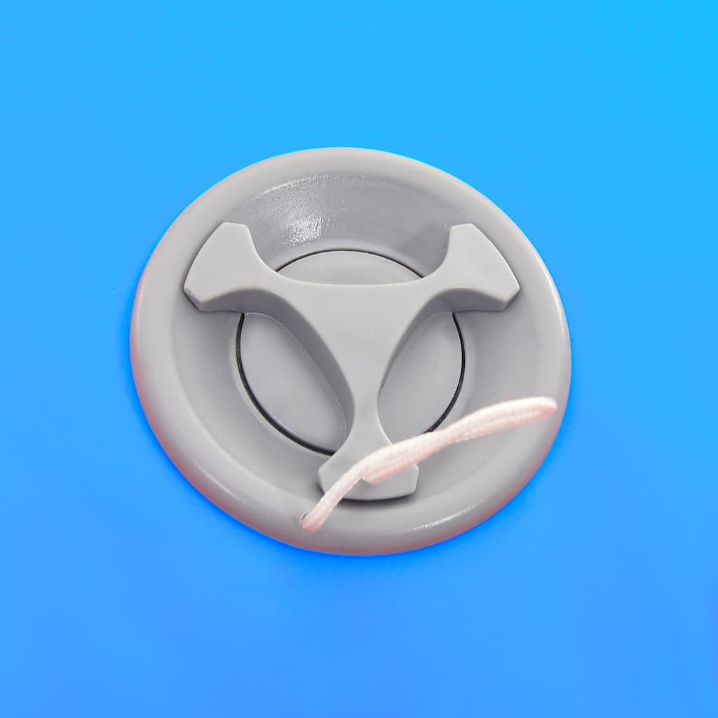 Rullo da Ginnastica Gonfiabile con Pompa 120x75 cm in PVC Blu 92717