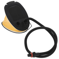 Pompa a Pedale 21x29,5 cm PP e PE Grigia e Gialla