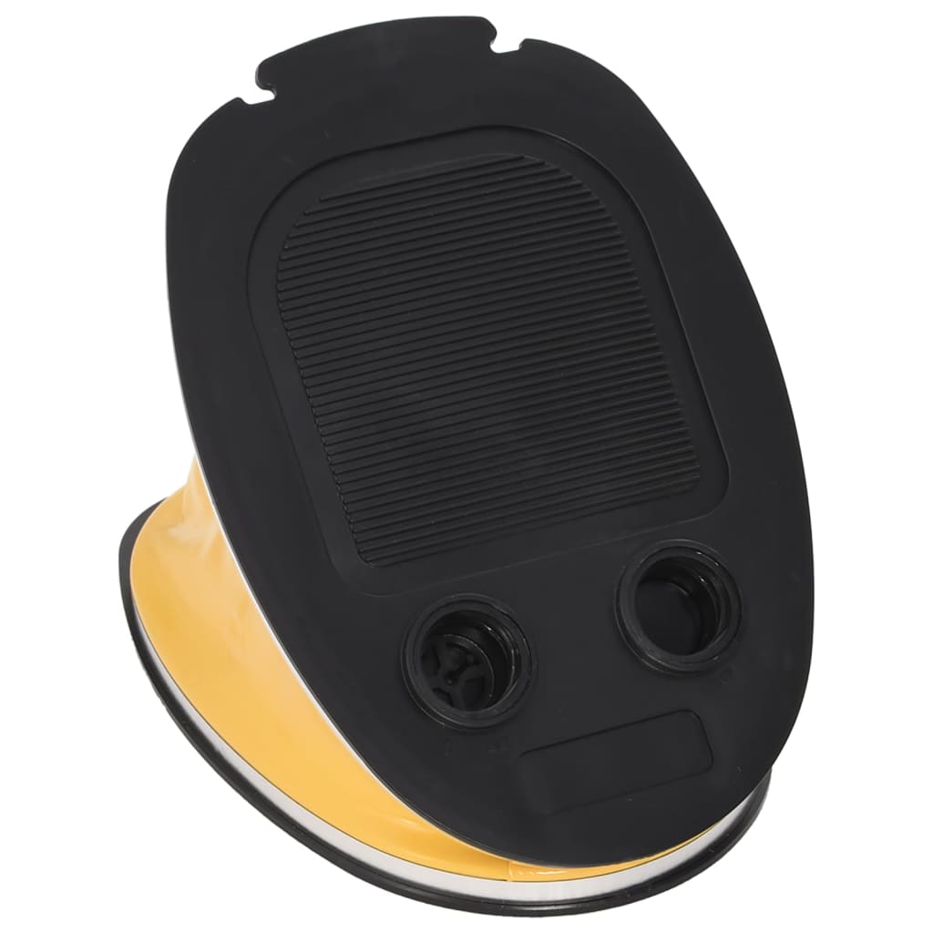 Pompa a Pedale 21x29,5 cm PP e PE Grigia e Gialla